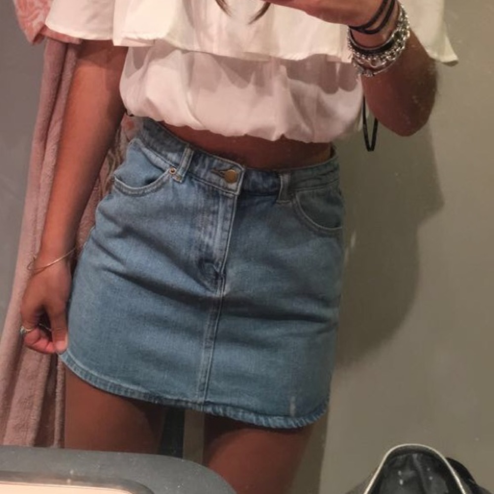 Jean skirt
